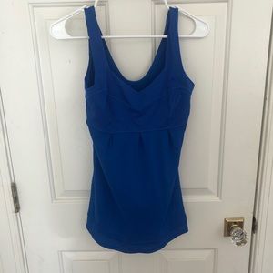 Lululemon royal blue top